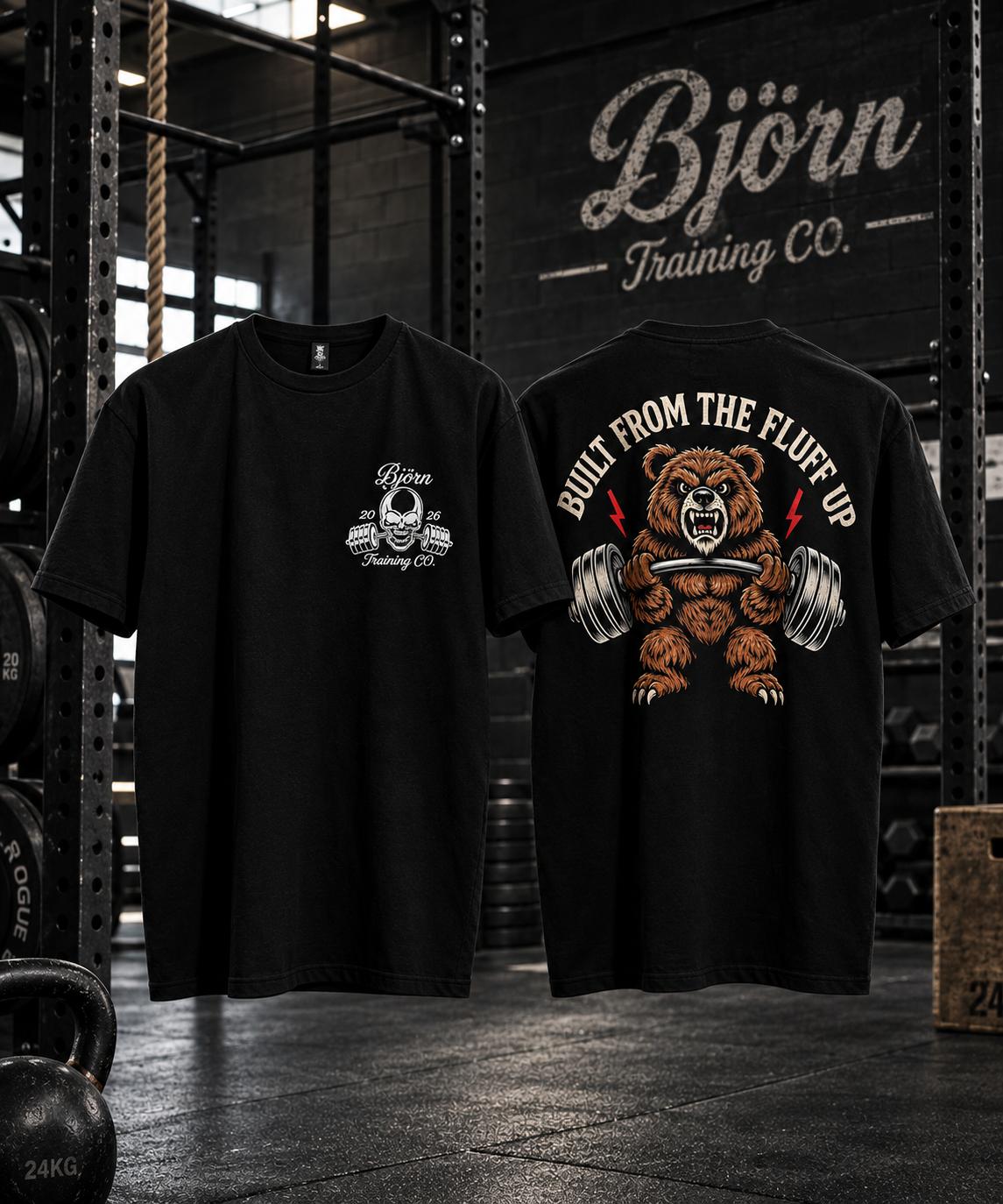 Mens "Built From The Fluff Up" T-shirt